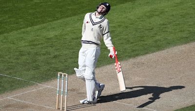 England stars out cheaply as Dukes ball returns to County Championship