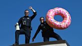 Lake County police agencies raise money for Special Olympics during Cop on a Rooftop event
