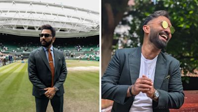 'Welcome to Wimbledon': Rohit Sharma and Dinesh Karthik Spotted in London to Watch Some Grand Slam Action - News18