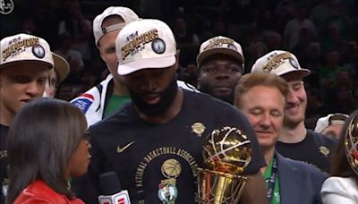 Jaylen Brown ganó el premio al MVP de las Finales de la NBA | El Universal