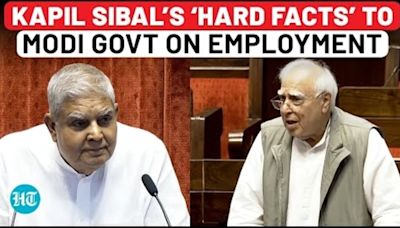 Kapil Sibal Presents ‘Hard Facts’ To Modi Govt In Rajya Sabha: ‘83% Of Indian Youth Is Unemployed’