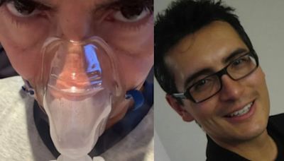 Sergio Sepúlveda de ‘VLA’ alerta a seguidores tras aparecer conectado con una máscara de oxígeno; éste es su estado de salud