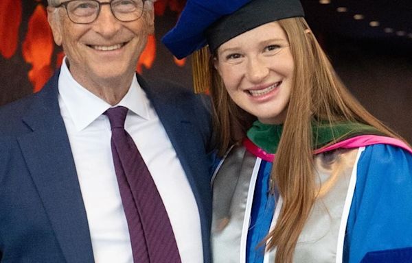 Bill Gates Celebrates Daughter Jennifer's Graduation From Med School