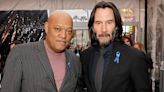 Keanu Reeves, Laurence Fishburne Remember Lance Reddick at ‘John Wick: Chapter 4’ L.A. Premiere