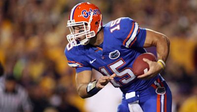 Florida Gators Legend Tim Tebow Competing in EA CFB25 Gameday Showcase