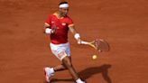 Rafael Nadal is pushed to a third set against Marton Fucscovics at the Paris Olympics