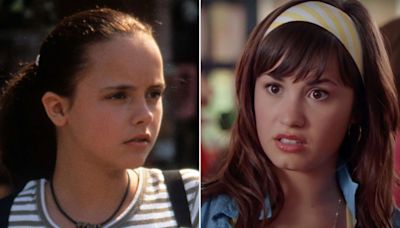 Christina Ricci and Demi Lovato reveal how they hid booze on set as teenagers