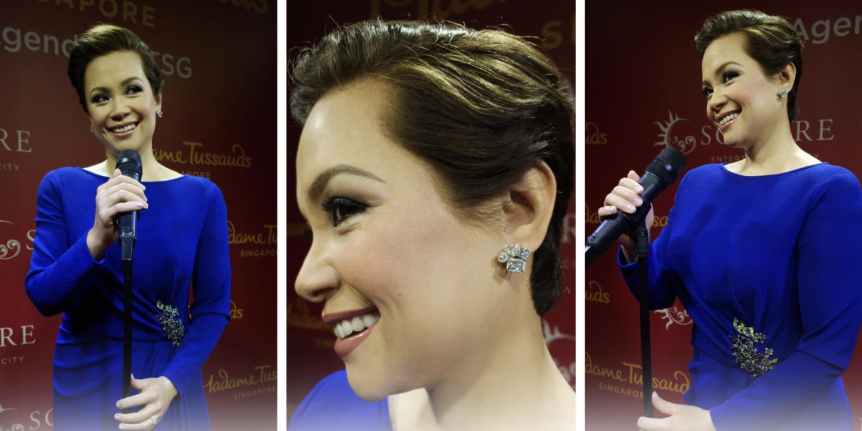 Up-Close: Lea Salonga's Wax Figure for Madame Tussauds SG