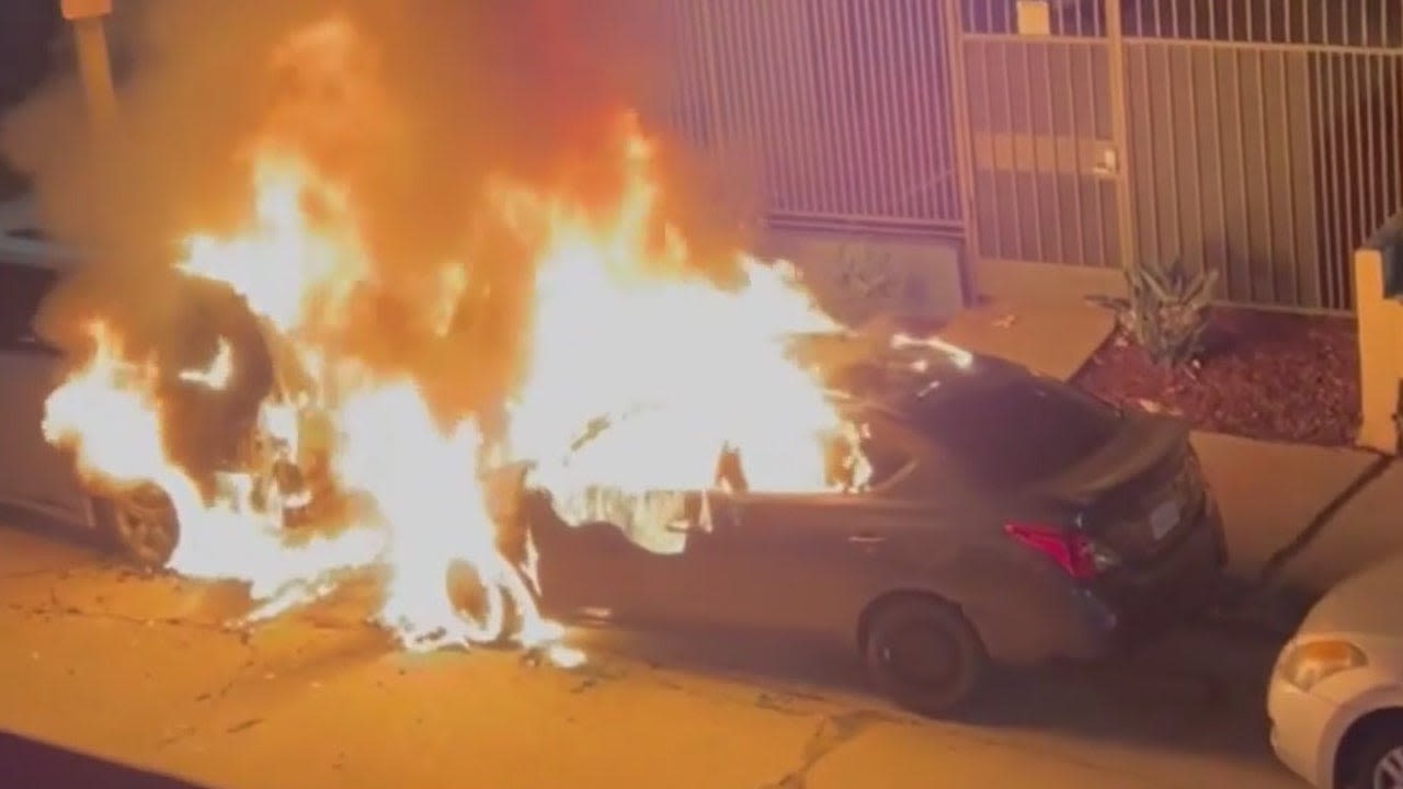 LA's Chinatown residents share safety fears after multiple cars burned down
