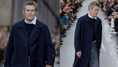 Willem Dafoe Returns to the Runway for Miu Miu’s Paris Fashion Week Presentation 12 Years After Walking in Prada’s Viral ‘Villains’ Show