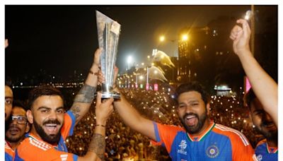 Virat, Hardik Sing ‘Vande Mataram’ At Wankhede During India’s T20 World Cup Celebration – WATCH