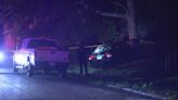 Car speeds off from traffic stop, taking Dayton officer with him
