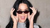 Katy Perry puts on a VERY leggy display in a sheer lace skirt