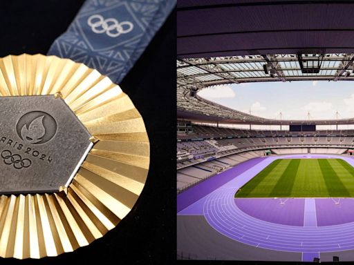 Olympic Games Paris 2024: Medals made from the Eiffel Tower to a purple track, 5 unique things about the athletic gala