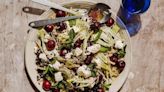 Lentil salad with cherries, fennel and goat’s cheese recipe