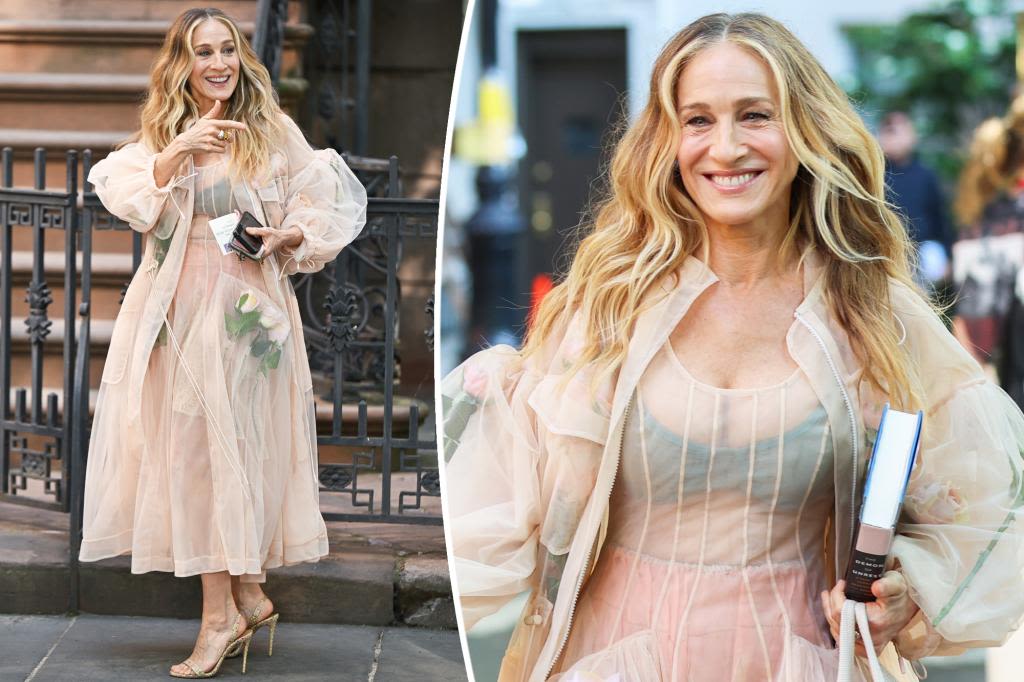 Sarah Jessica Parker goes sheer while filming ‘And Just Like That’: ‘If her bra isn’t showing she isn’t living!’