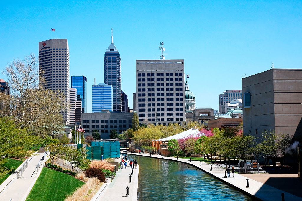 These are the 5 most common degrees in Indianapolis