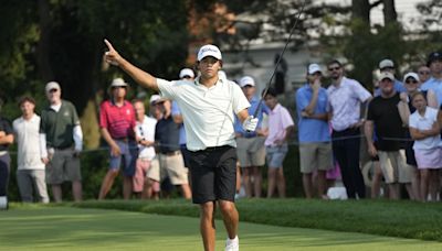 Tiger Woods' son, Charlie, misses cut at US Junior Amateur after shooting 82-80 at Oakland Hills