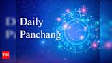 Aaj Ka Panchang, July 11, 2024: Know Today's Shubh and Ashubh Muhurat - Times of India