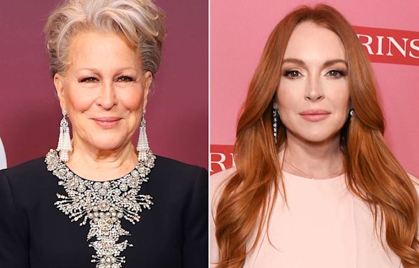 Bette Midler Jokes Lindsay Lohan Was Partly to Blame for Her Failed Sitcom “Bette:” 'She Had Bigger Fish to Fry'