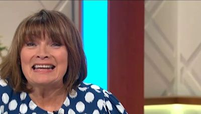 ITV Lorraine Kelly left cringing as Alan Carr savagely mocks her live on air