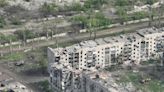 Drone footage shows devastation in Chasiv Yar, a Ukrainian city Russia is assaulting