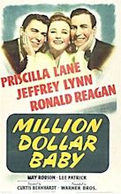 Million Dollar Baby (1941) Priscilla Lane, Jeffrey Lynn, Ronald Reagan ...
