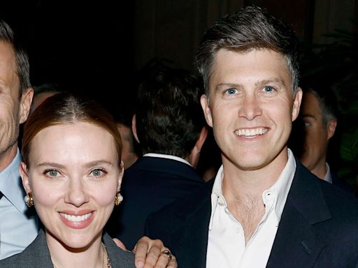 Scarlett Johansson, Colin Jost Make Rare Appearance Together Ahead of White House Correspondents' Dinner