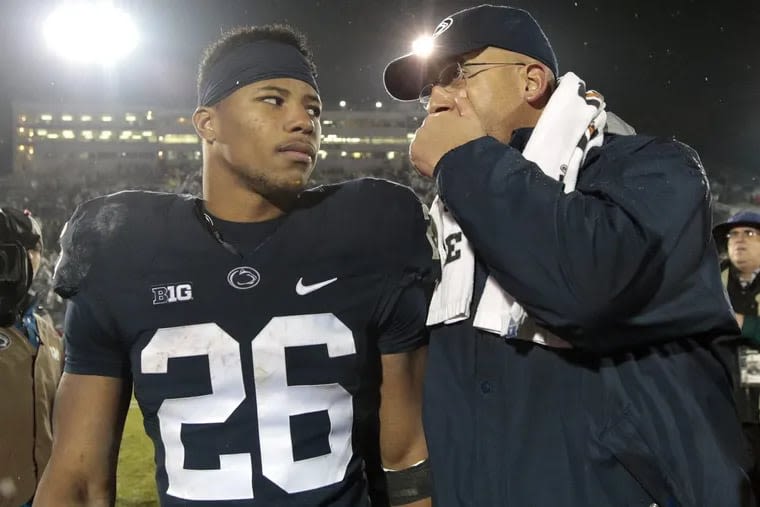 Eagles’ Saquon Barkley defends ‘great’ James Franklin in fired Penn State doctor trial