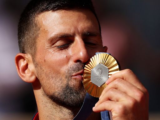 Novak Djokovic ‘completes tennis’ after beating Carlos Alcaraz to win Olympic gold