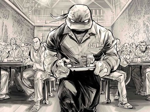 TEENAGE MUTANT NINJA TURTLES Comic Book Relaunch First Look Reveals That Raphael Is In Prison