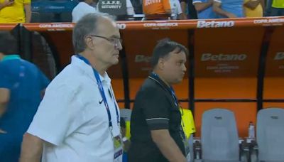 Video: la reacción de Bielsa “a lo Scaloni” tras el penal con el que Uruguay eliminó a Brasil