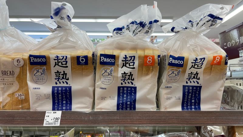 Rat parts found in sliced white bread in Japan, sparking recall | CNN Business