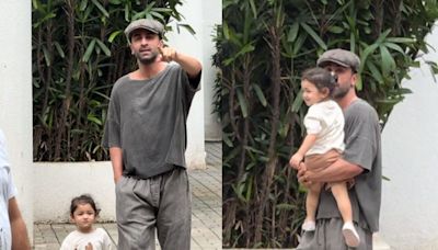 Ranbir Kapoor, Raha Enjoy a Heartwarming Sunday Morning Stroll At Their Apartment; Watch Viral Video - News18