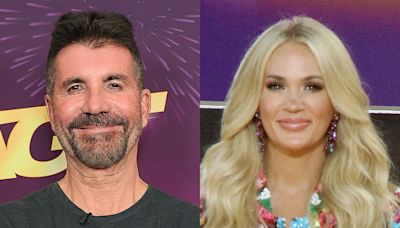 Simon Cowell Reacts to Carrie Underwood Becoming American Idol Judge - E! Online