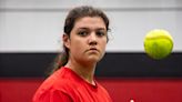 Georgia recruit Gabi Novickas doesn’t get into the talk. She’s all about action for Marist. ‘She’s never satisfied.’