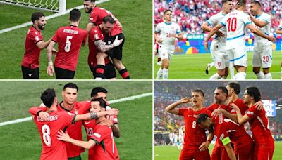Portugal-Georgia y Turquía-República Checa, los partidos que definirán el cuadro de octavos de final de la Eurocopa: hora, TV y formaciones