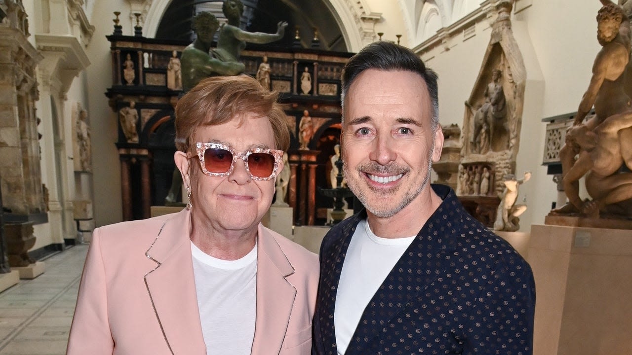 Elton John and David Furnish on Being Fans of Chappell Roan and If Elton Will Ever Tour Again (Exclusive)