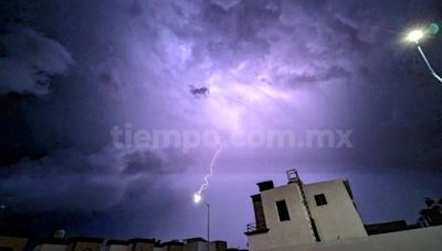 Truenos y relámpagos: Tormenta eléctrica tras aguacero