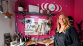 "I love taking a raw material and turning it into wearable treasure," says Wem jewellery maker