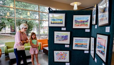 Art show provides supportive space and all proceeds to artists experiencing homelessness