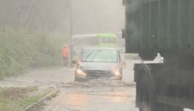 天文台一度發紅雨警告 大嶼南錄得逾200毫米雨量