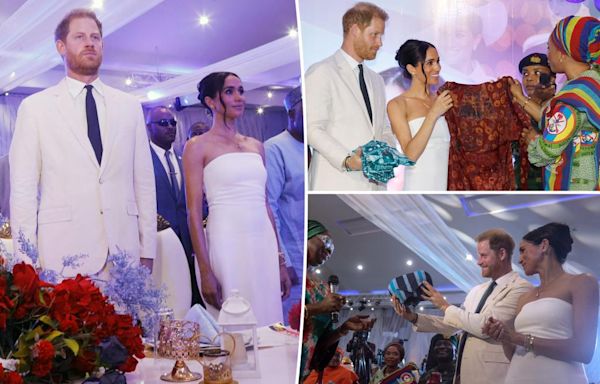 Prince Harry and Meghan Markle are allowed to keep over 20 gifts from Nigeria tour — but working royals can’t