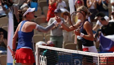 Wimbledon champion Barbora Krejcikova loses to Anna Karolina Schmiedlova at Paris Olympics