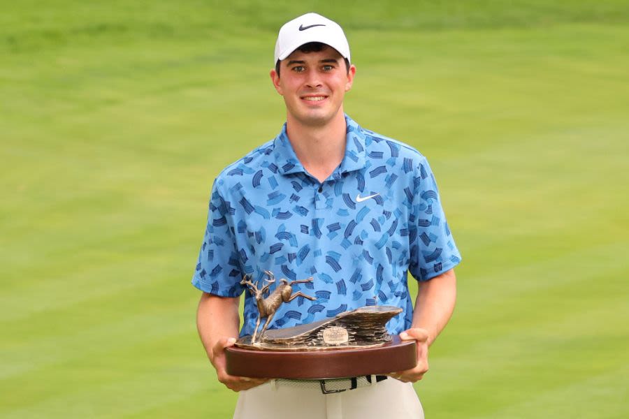 Davis Thompson wins with lowest score in John Deere Classic history