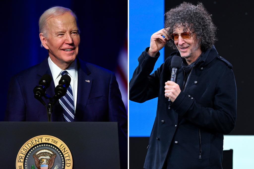 Biden joins Howard Stern for softball interview day after NY Times rips lack of availability