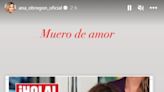 Ana Obregón comparte emocionada la portada de ¡HOLA! sobre su maternidad: 'Muero de amor'