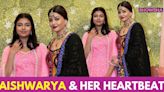 Aishwarya Rai Bachchan Attends Anant-Radhika's Shubh Aashirwad With Daughter | Ambani Wedding - News18