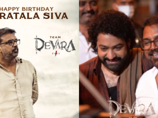 Devara: Part 1 celebrates Director Koratala Siva's birthday; check out the BTS video from the sets | - Times of India