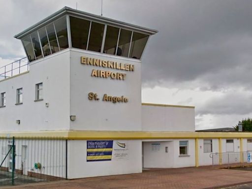 Two people injured in Enniskillen helicopter crash